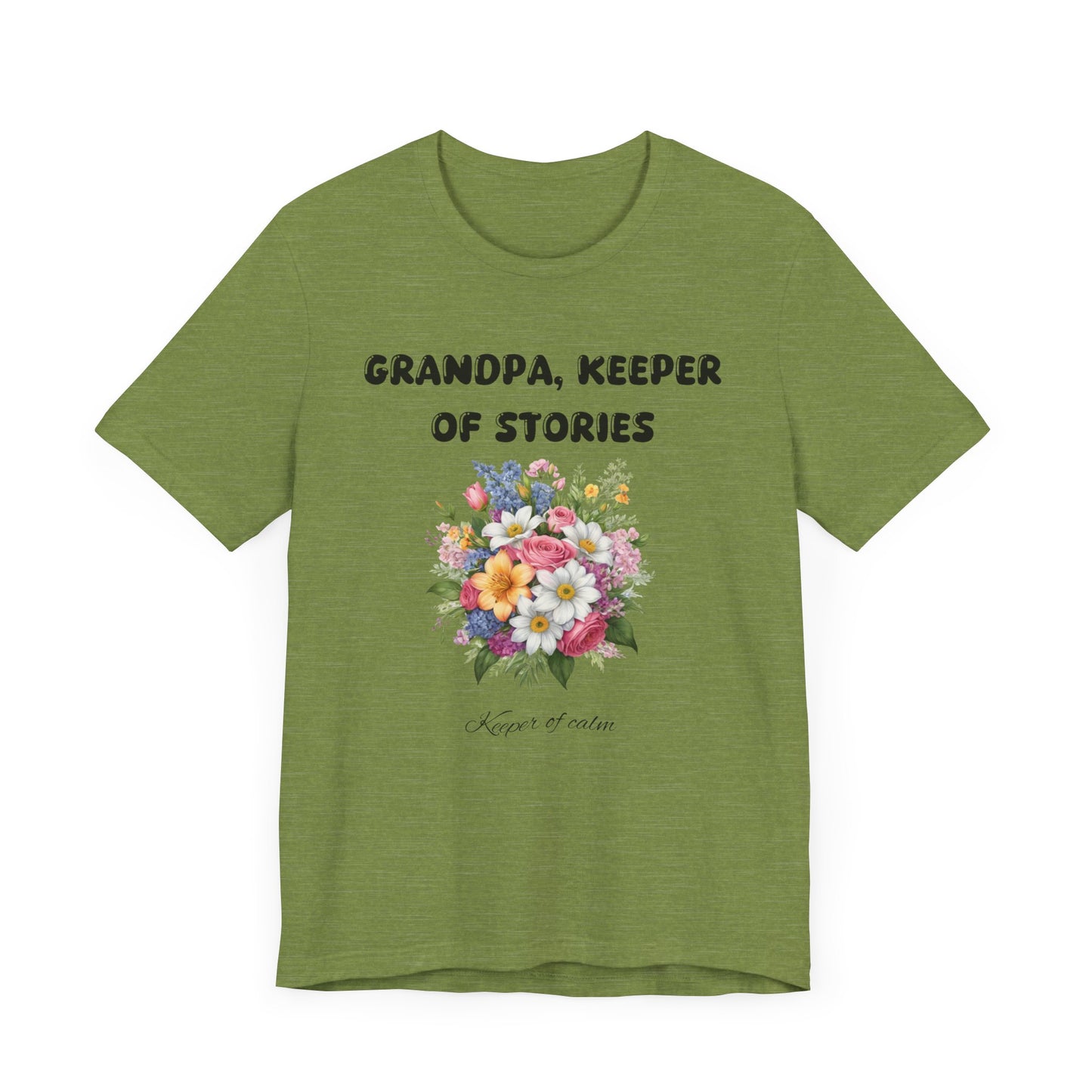 Grandpa Keeper of Stories Tee