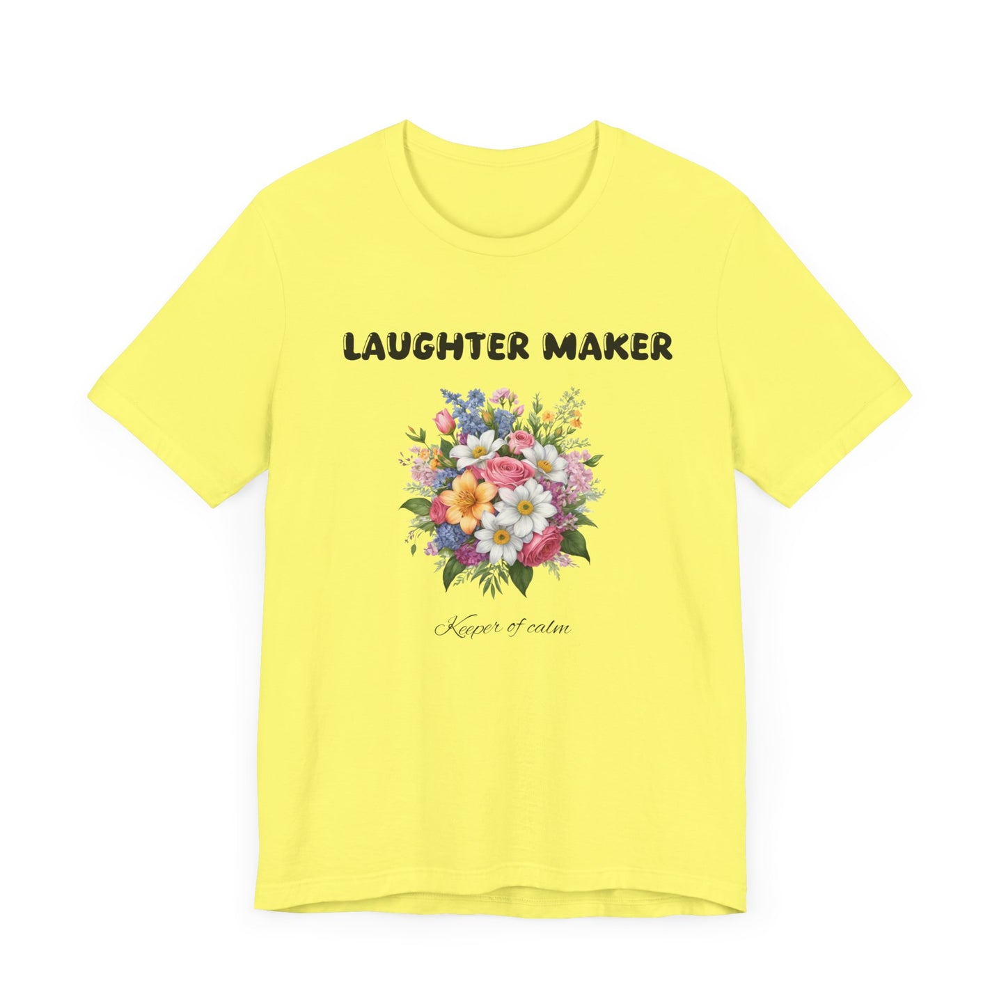 Laughter Maker Floral Tee