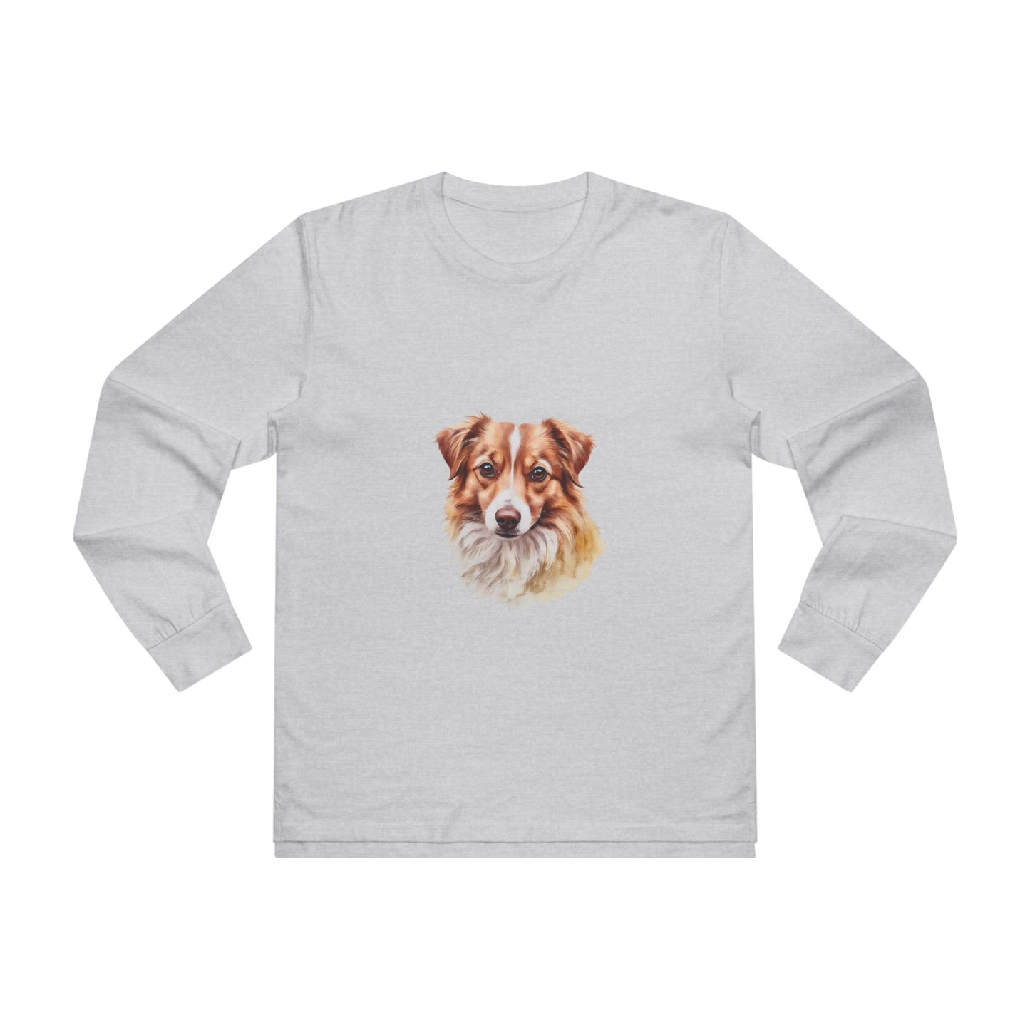 Cute Dog Portrait Design longsleeve