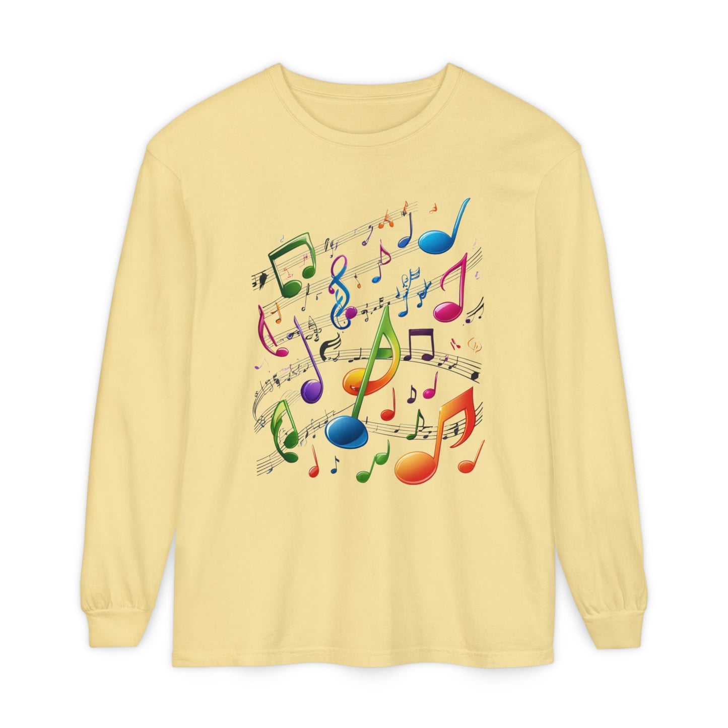 Fun Music Notes 1- Long Sleeve T-Shirt