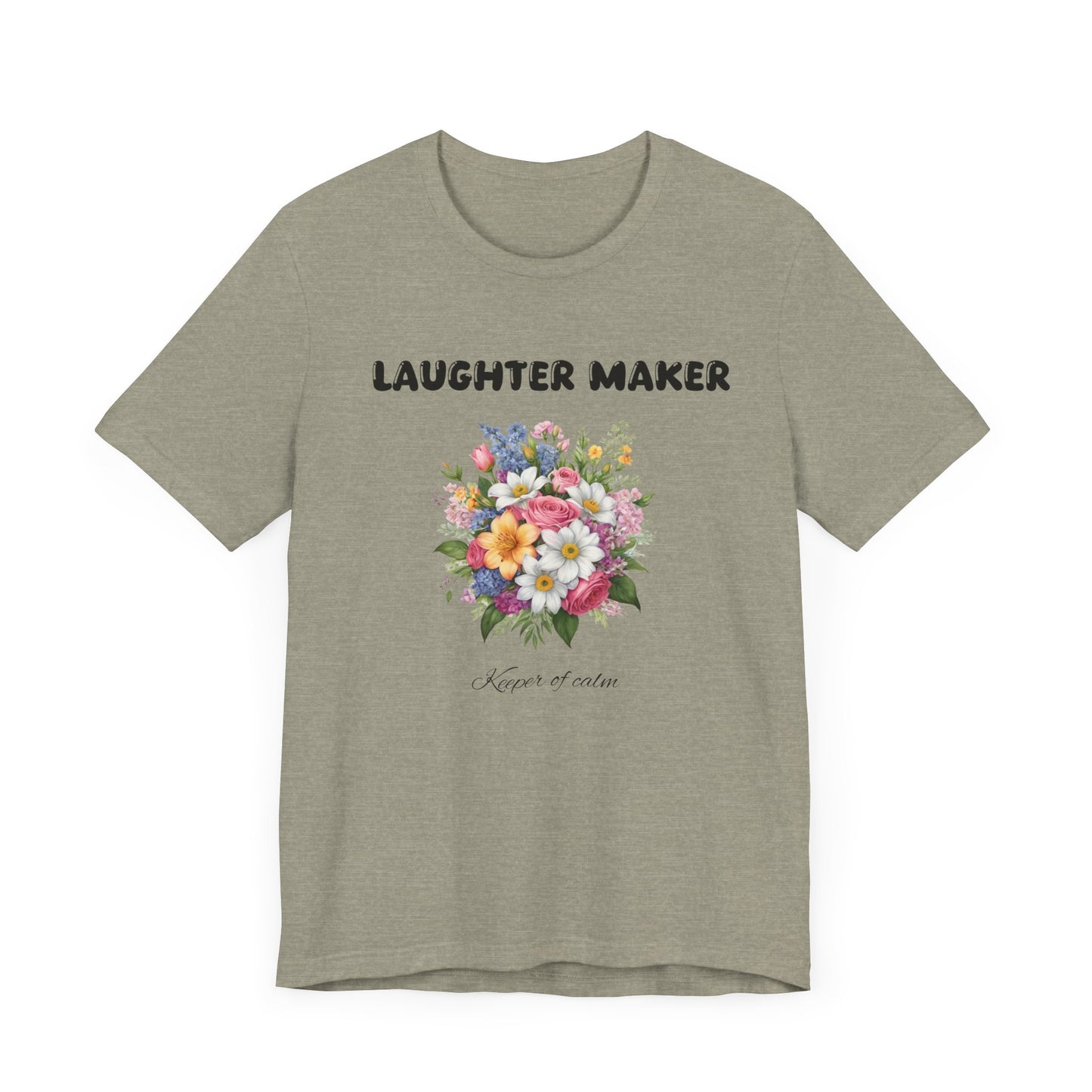 Laughter Maker Floral Tee