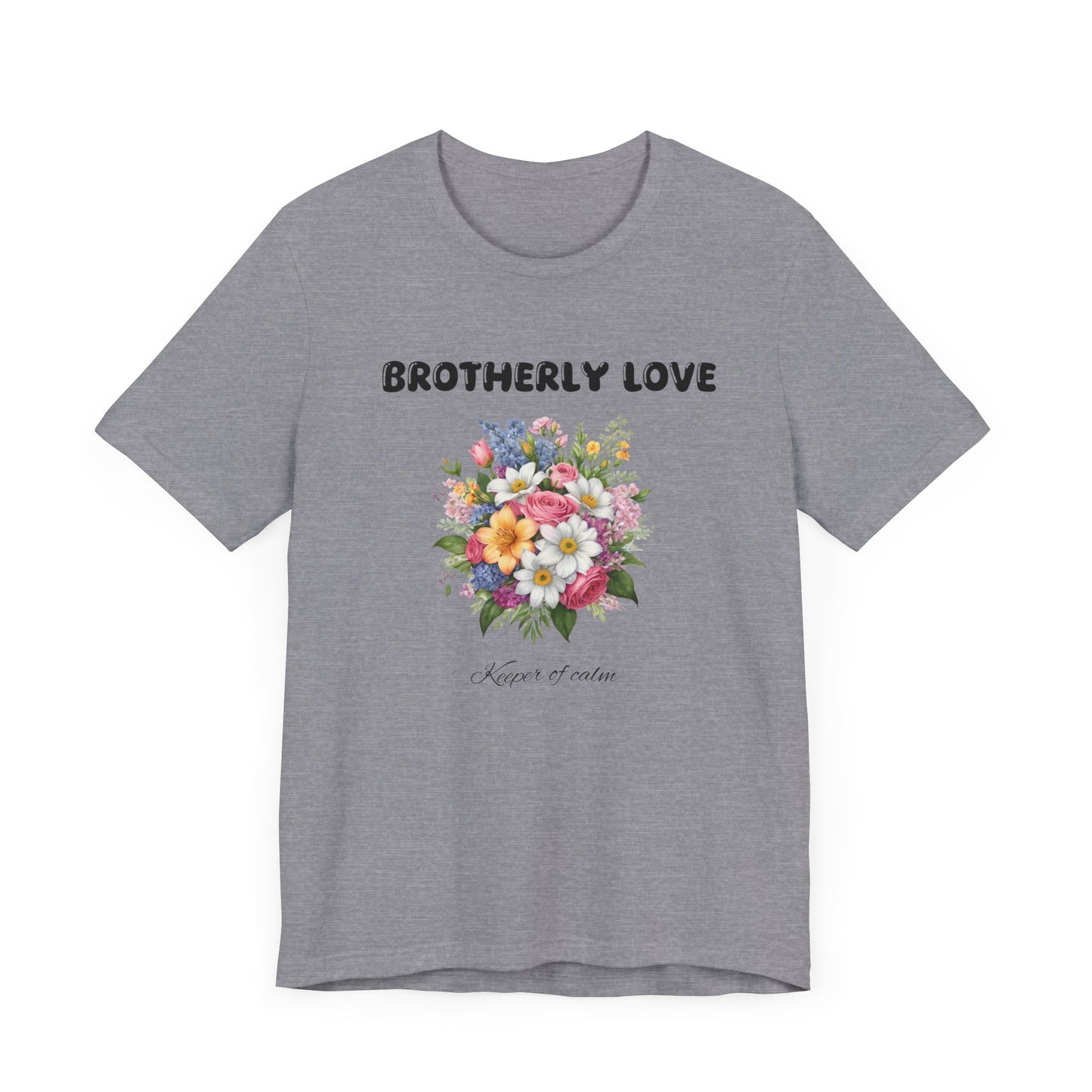 Brotherly Love Floral Tee