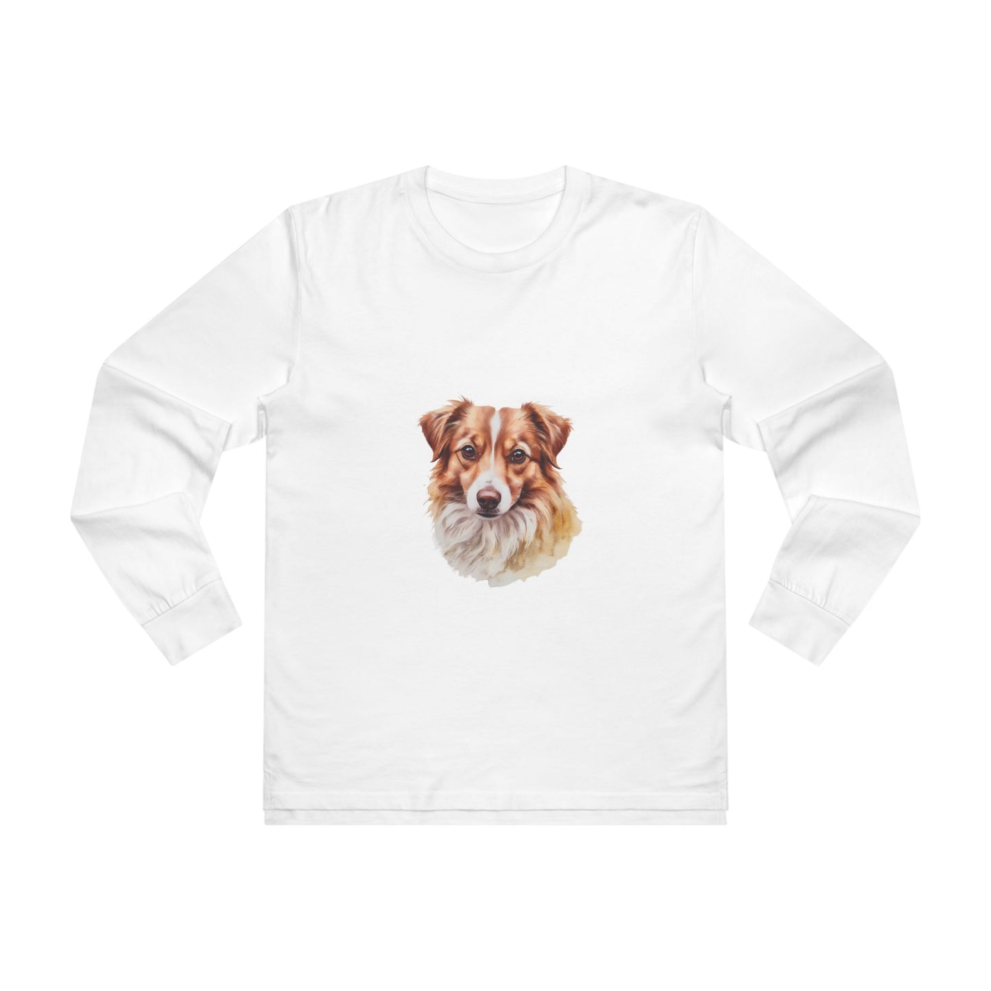 Cute Dog Portrait Design longsleeve
