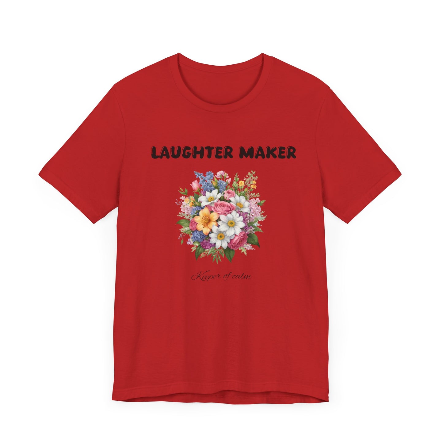 Laughter Maker Floral Tee