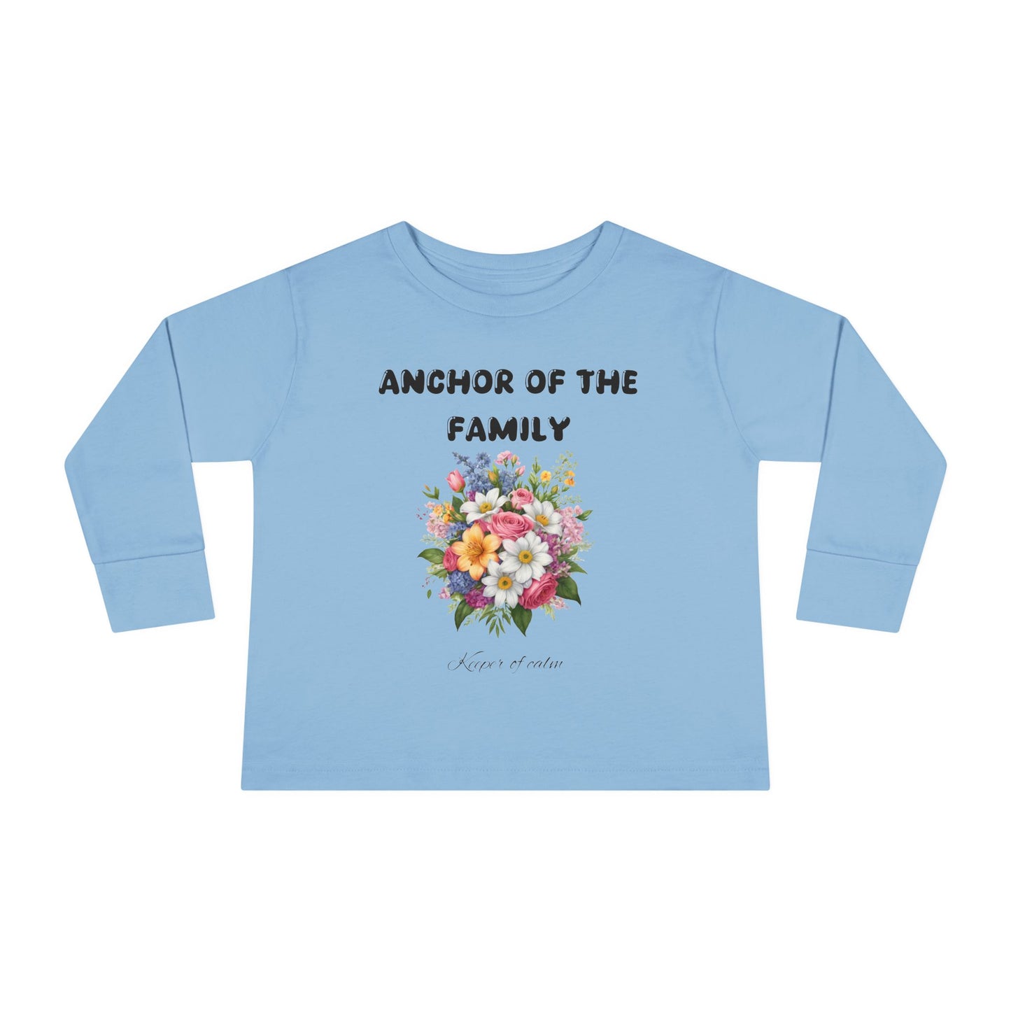 Flower1 Toddler Long Sleeve Tee