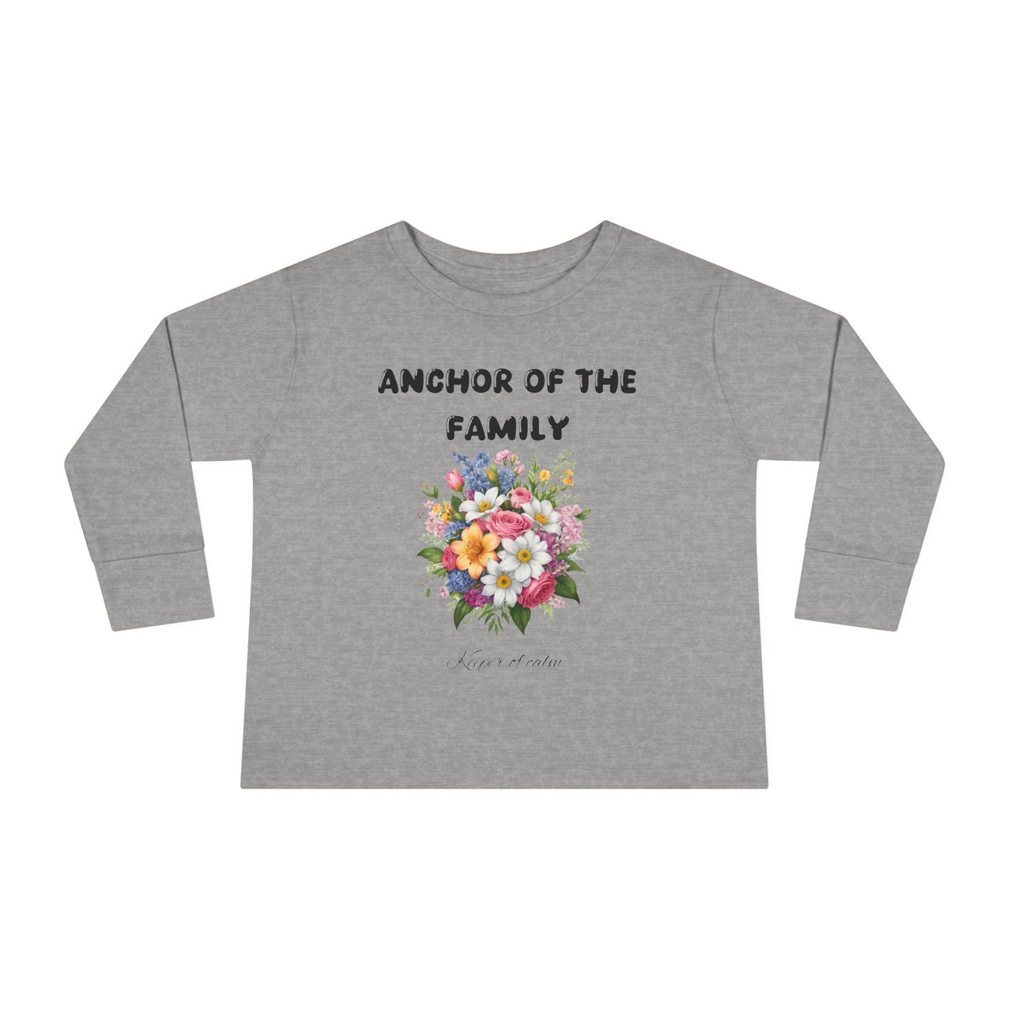 Flower1 Toddler Long Sleeve Tee