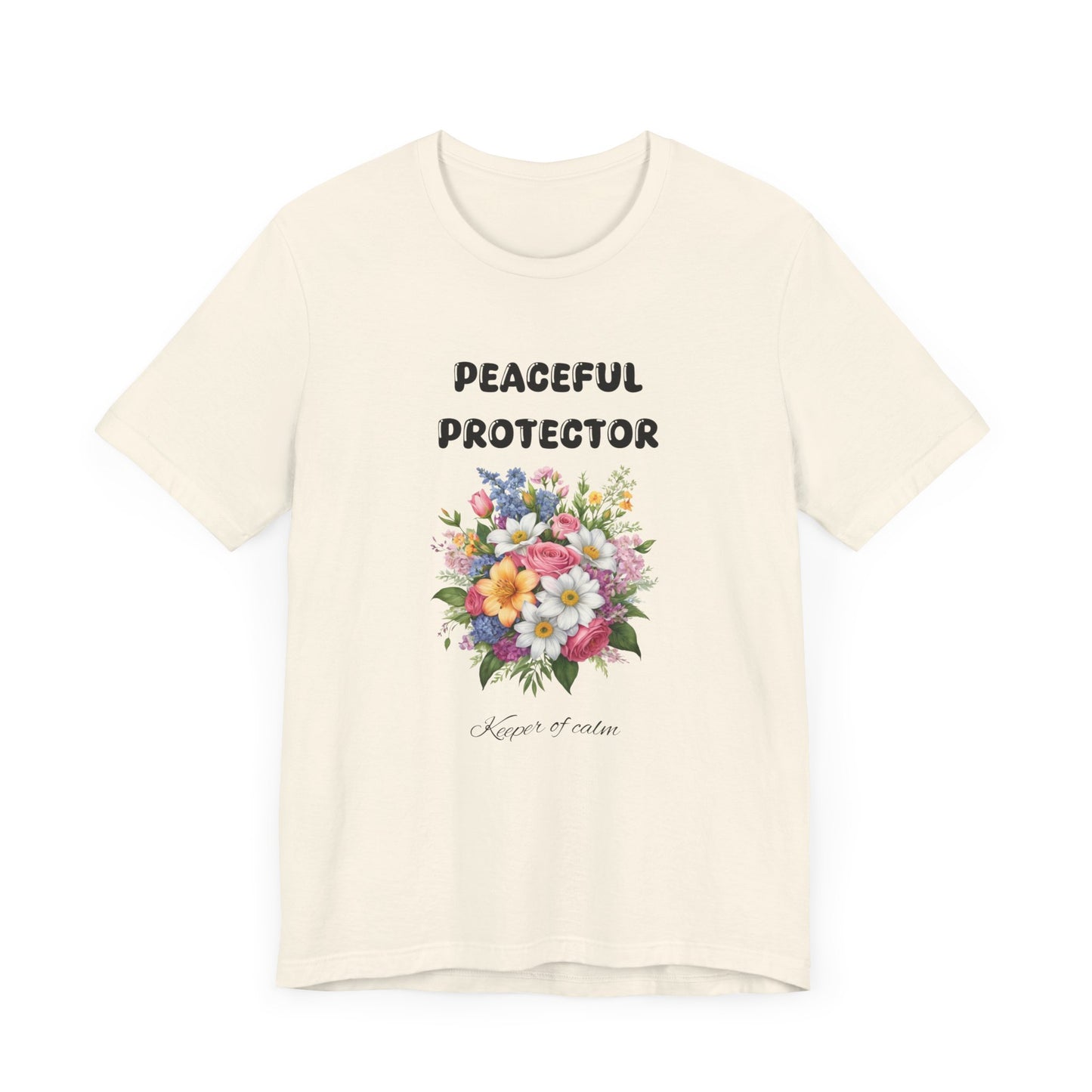 Peaceful Protector Floral T-Shirt