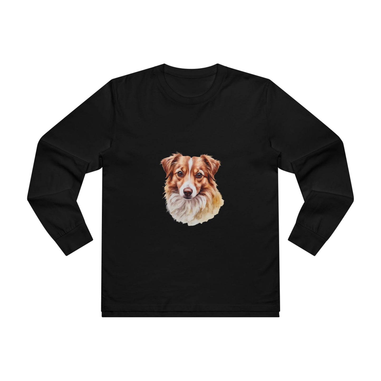 Cute Dog Portrait Design longsleeve