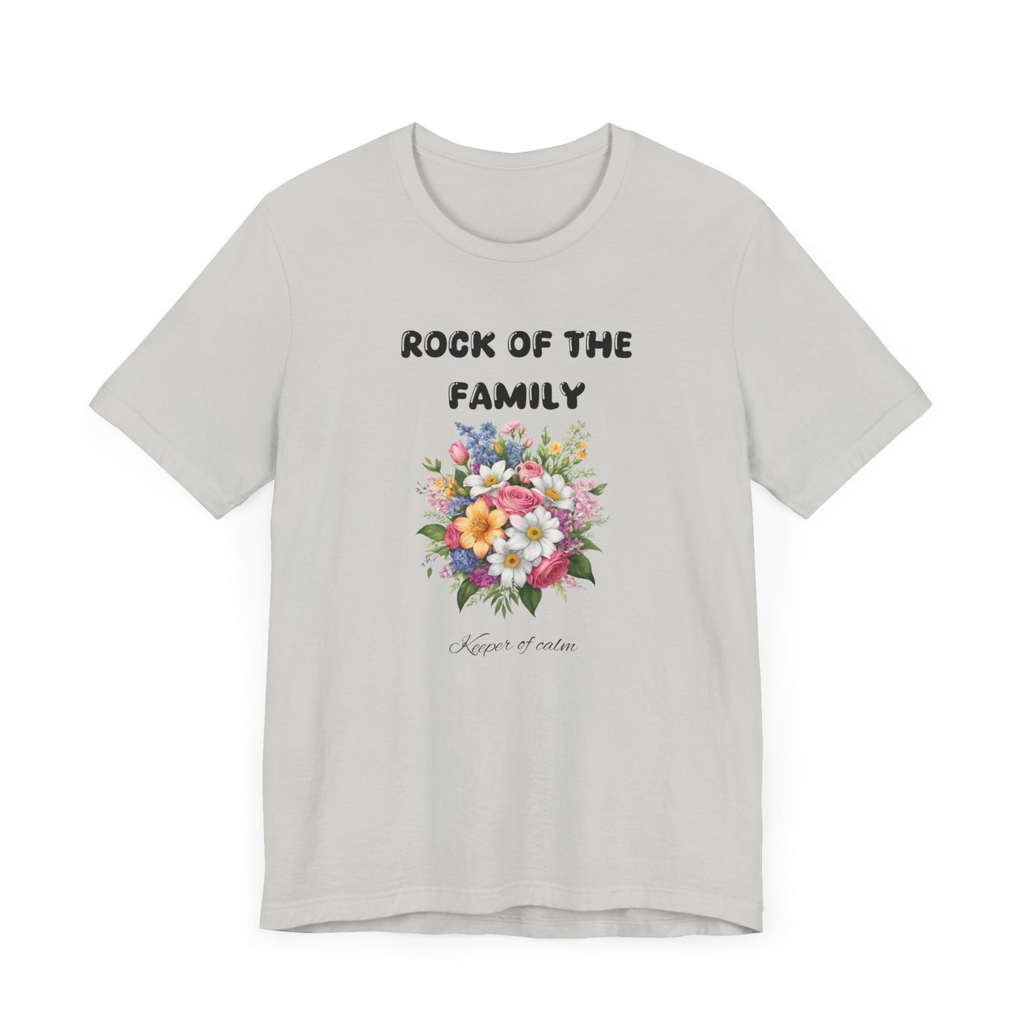 Rock of the Family Floral Tee