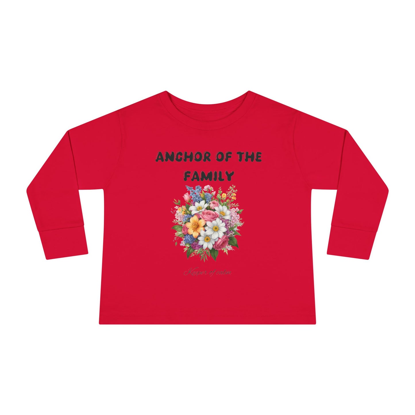 Flower1 Toddler Long Sleeve Tee