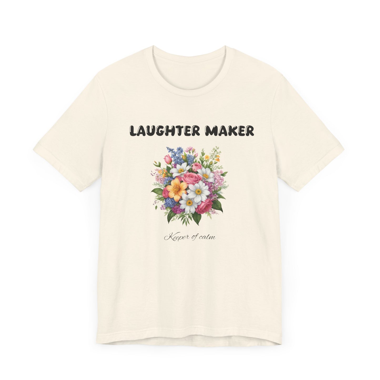 Laughter Maker Floral Tee
