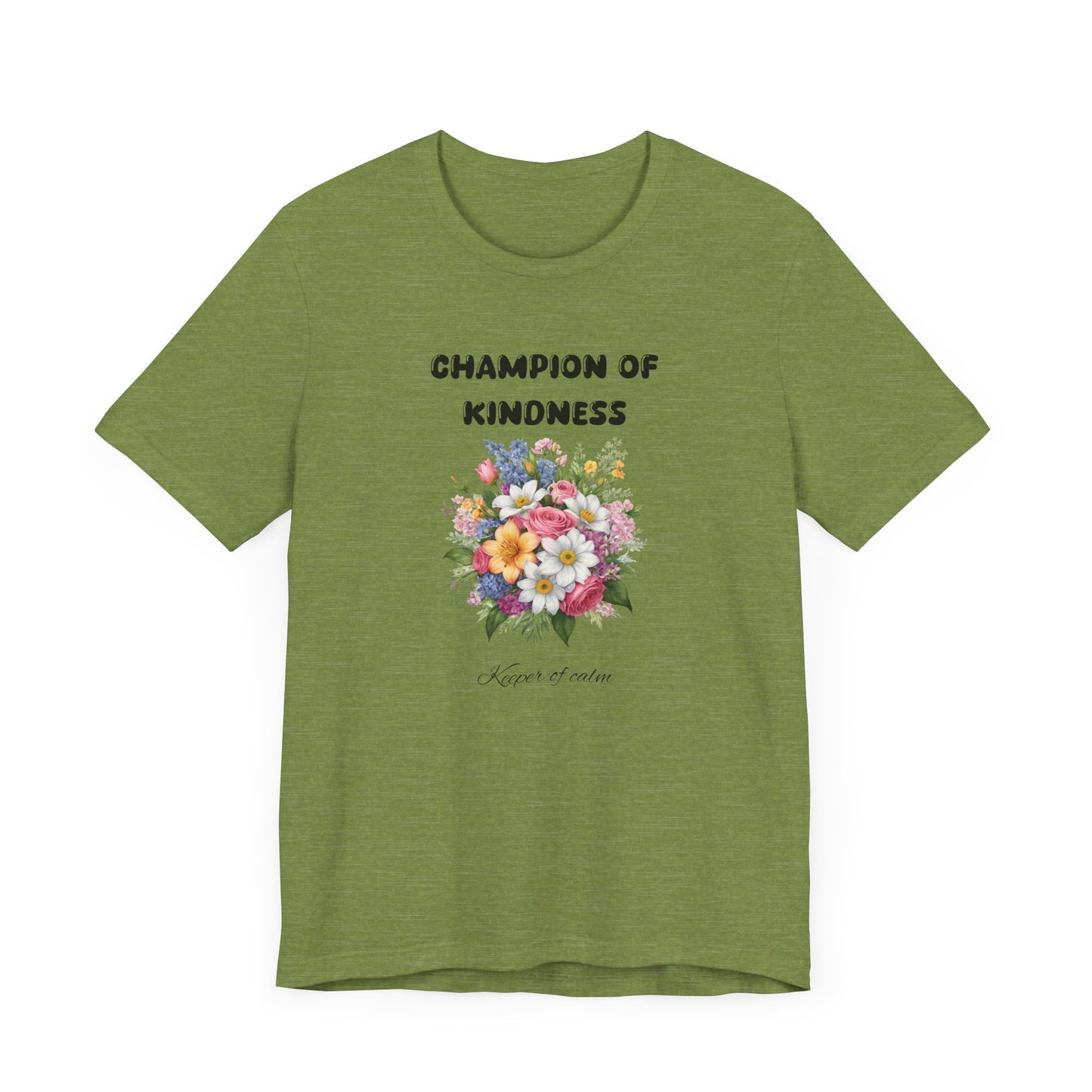 Champion of Kindness Floral Tee