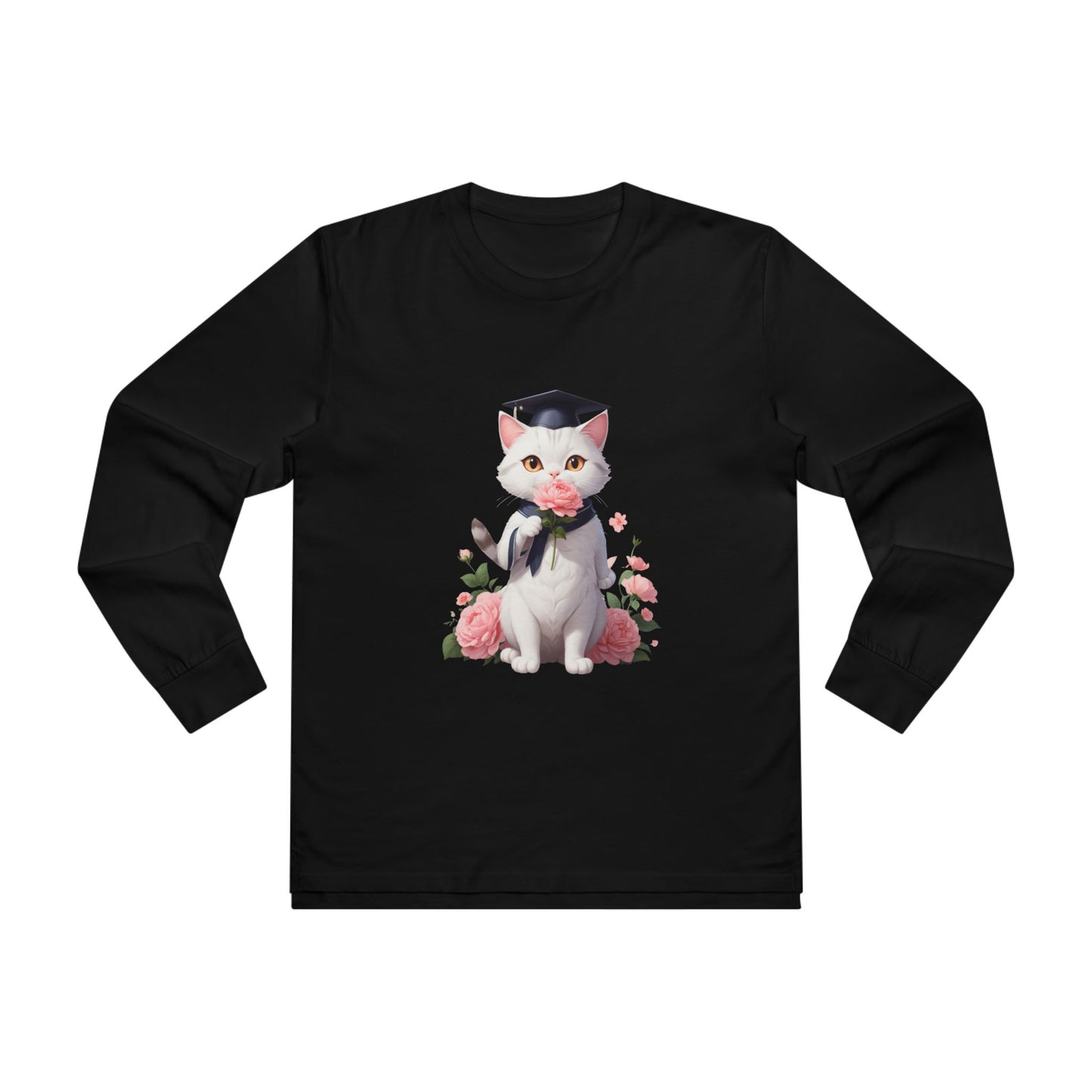 Graduation Cat Men's Longsleeve
