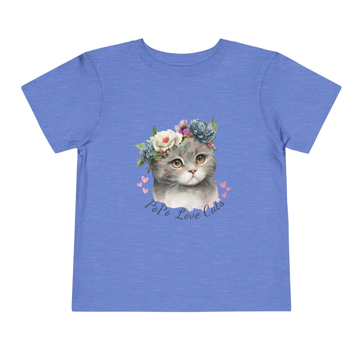 Cute Cat Toddler Tee