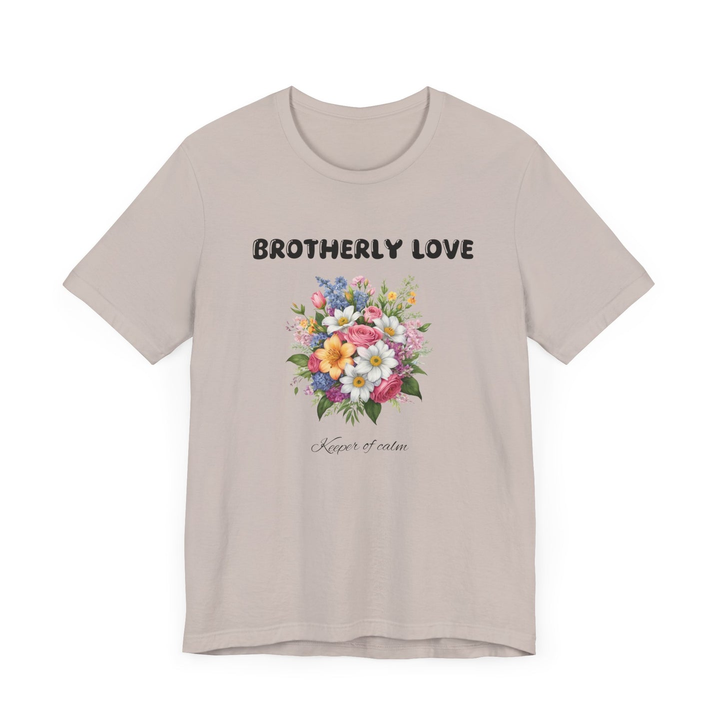 Brotherly Love Floral Tee