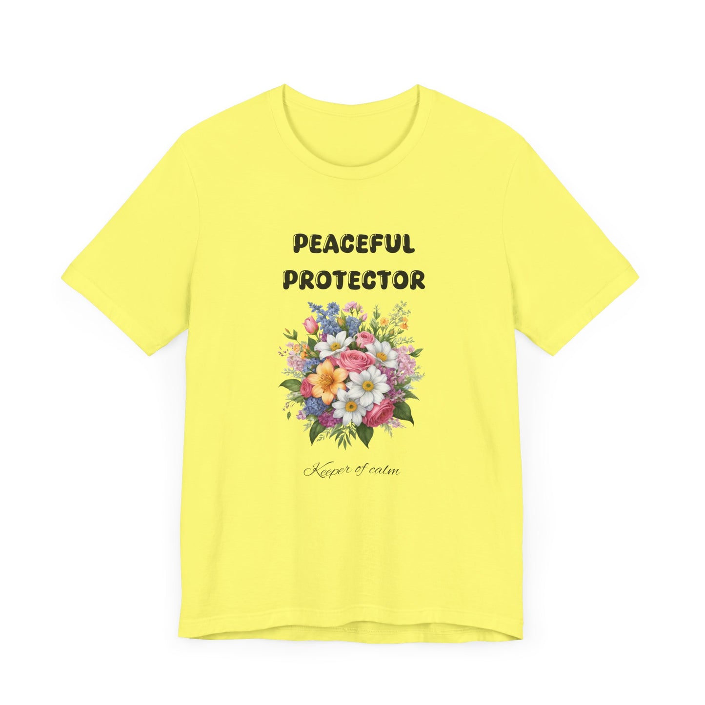 Peaceful Protector Floral T-Shirt