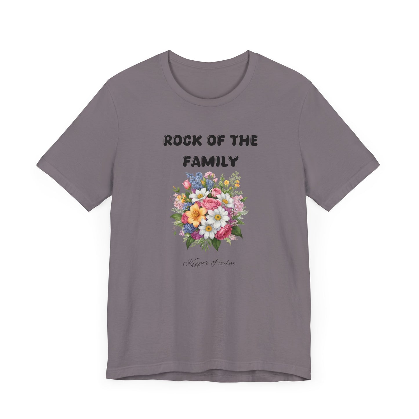 Rock of the Family Floral Tee