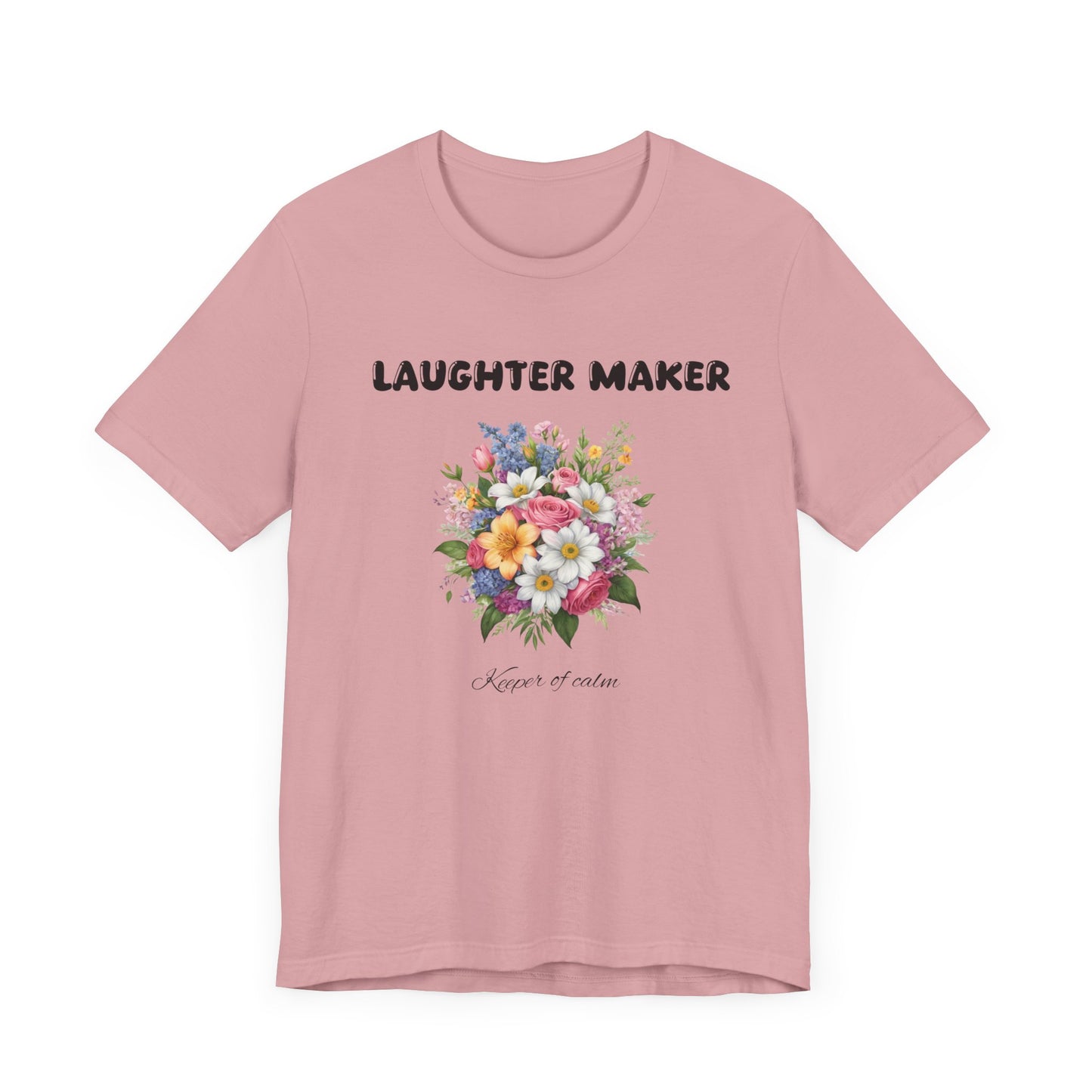 Laughter Maker Floral Tee