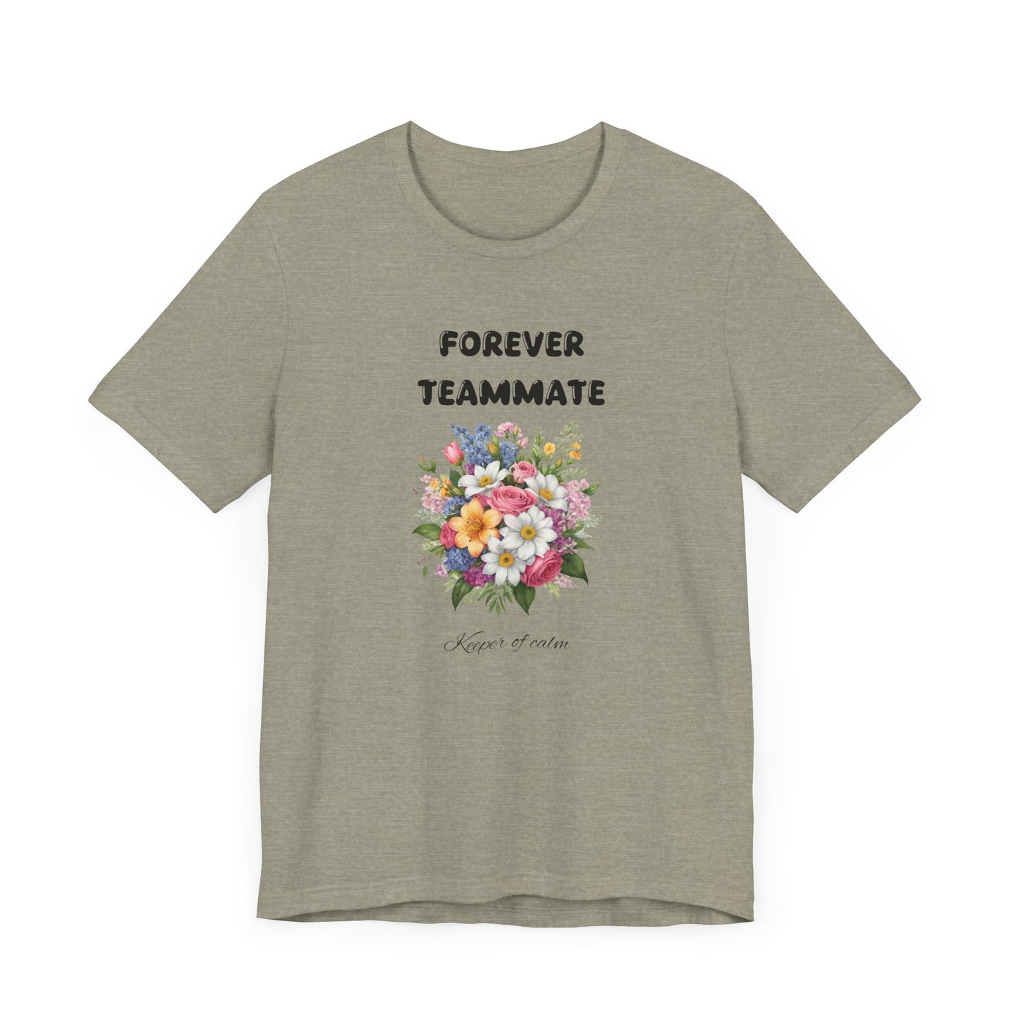Forever Teammate Floral Tee