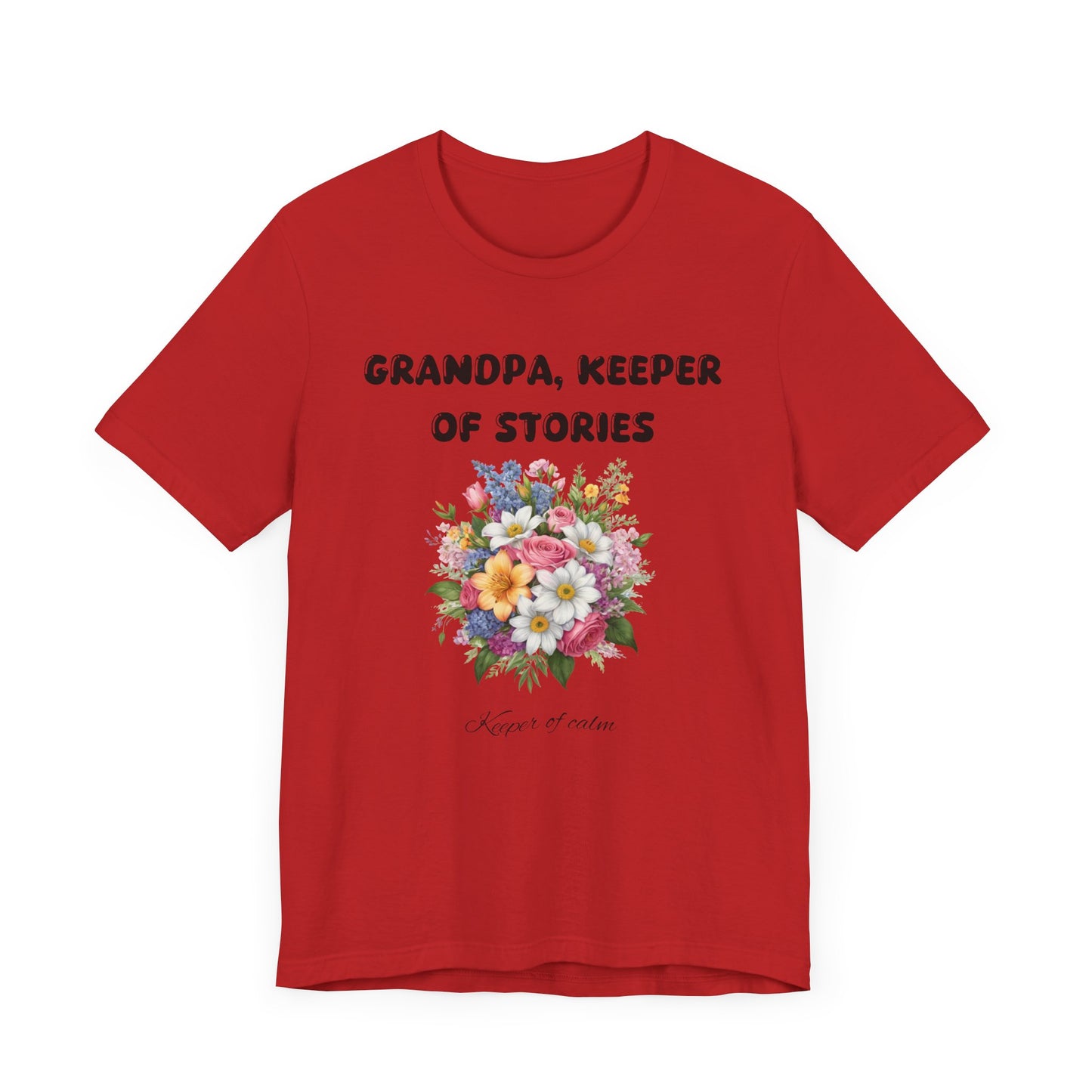 Grandpa Keeper of Stories Tee