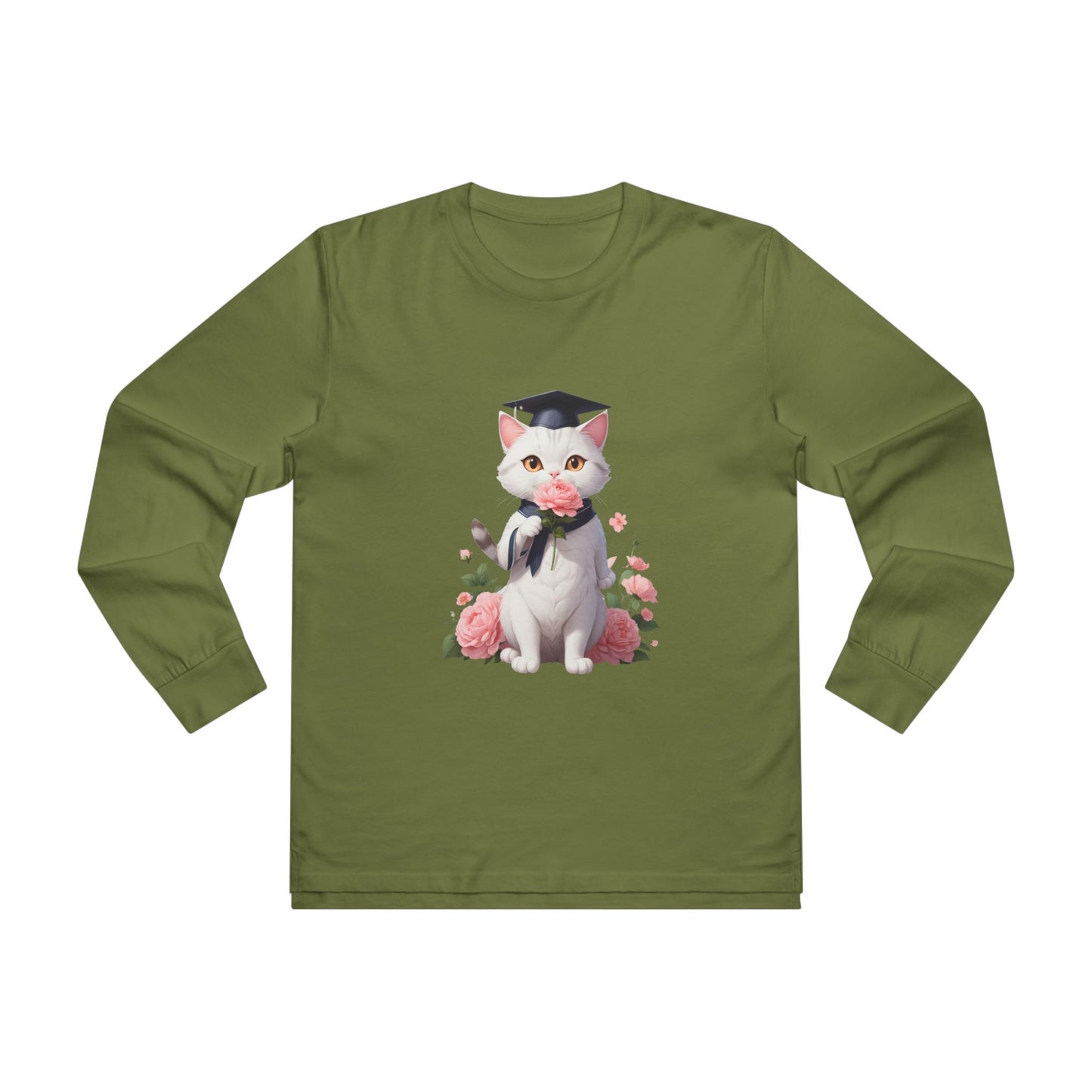 Graduation Cat Men's Longsleeve