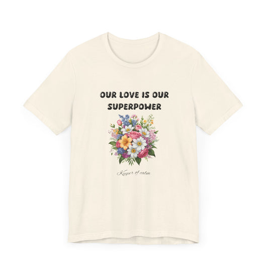 Floral Superpower Tee