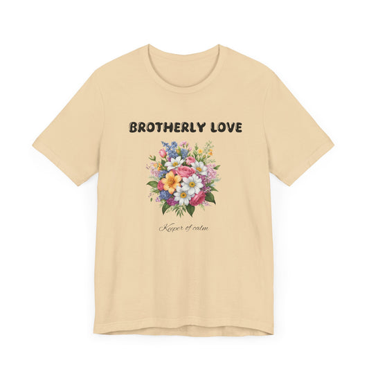 Brotherly Love Floral Tee