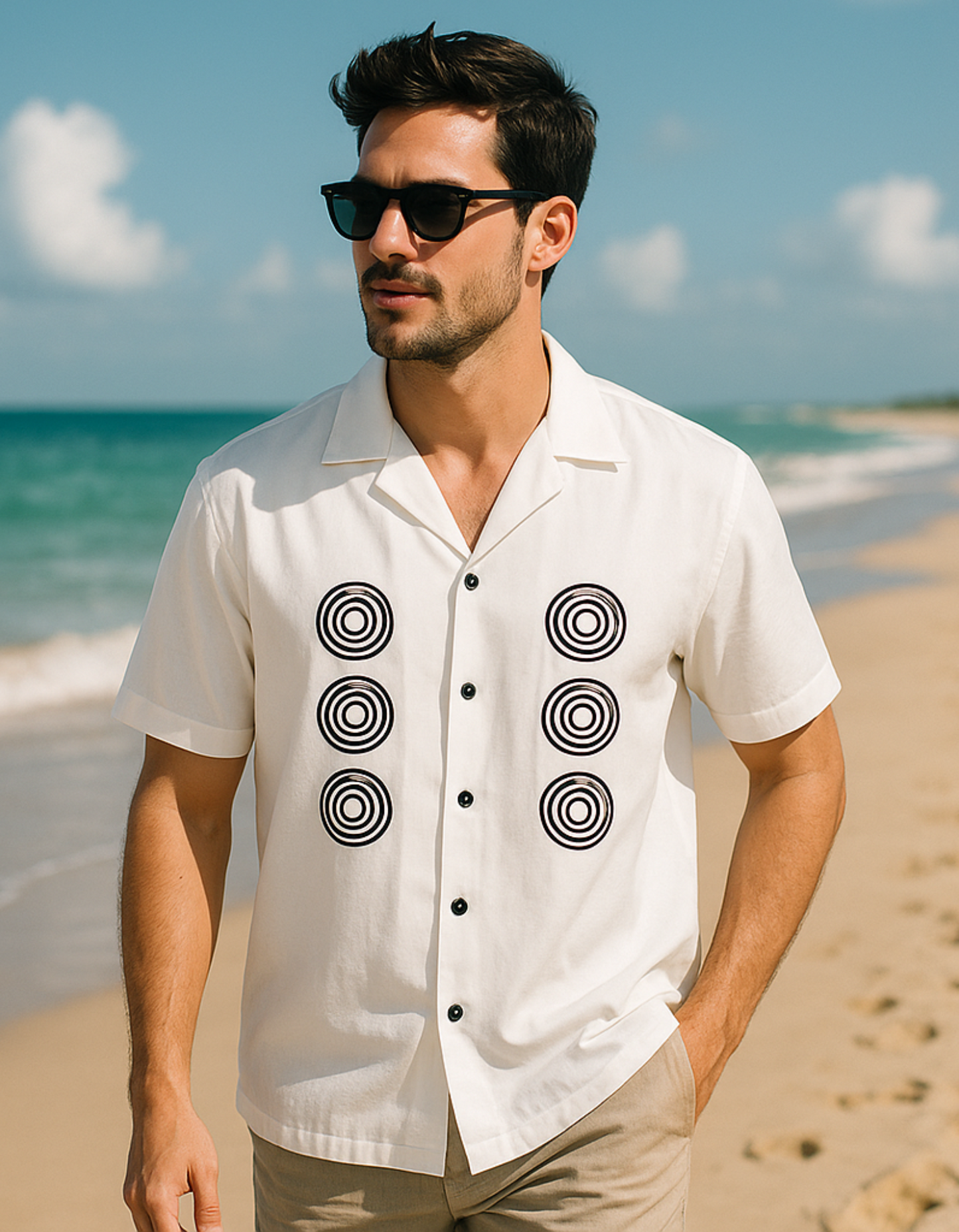 The Sharp Shooter Button shirt