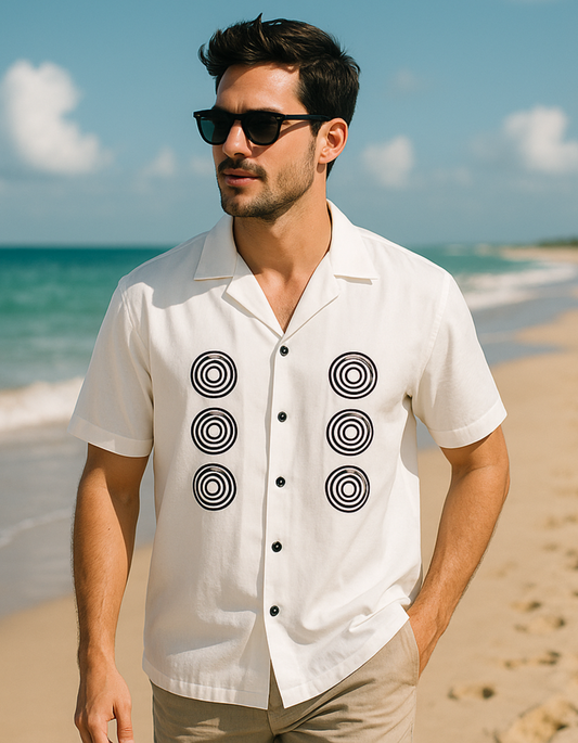 The Sharp Shooter Button shirt