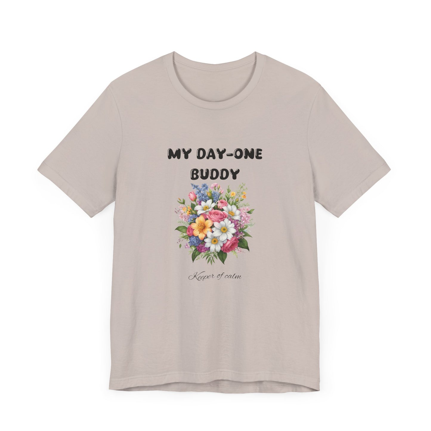My Day-One Buddy Floral Tee