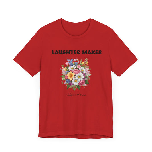 Laughter Maker Floral Tee