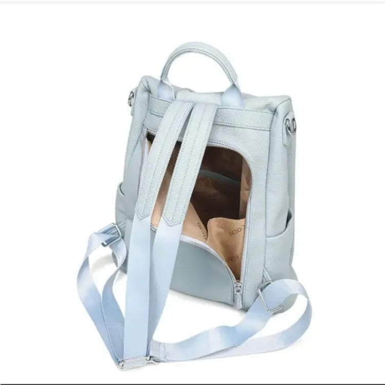 Shoulder Bags Haze Blue New Fashion Leisure Ladies Backpack