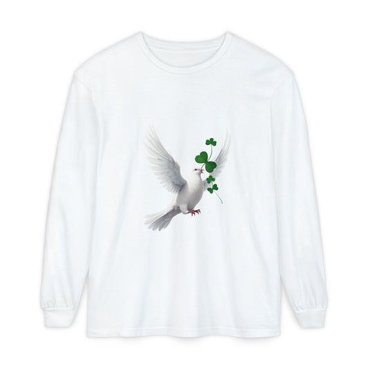 My heart is a Lucky Dove  -  Long Sleeve