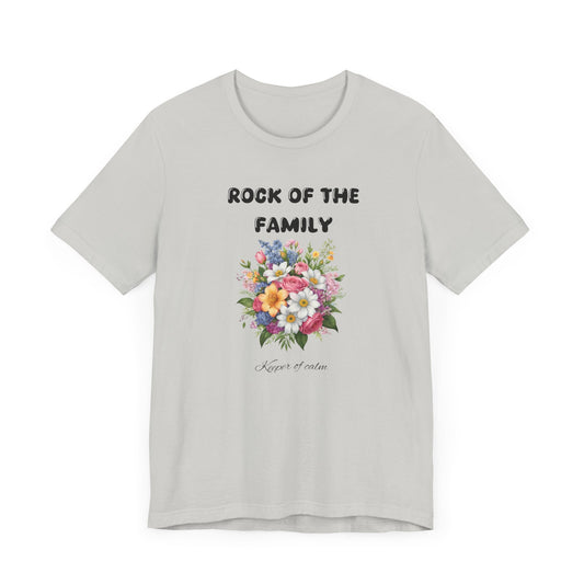 Rock of the Family Floral Tee