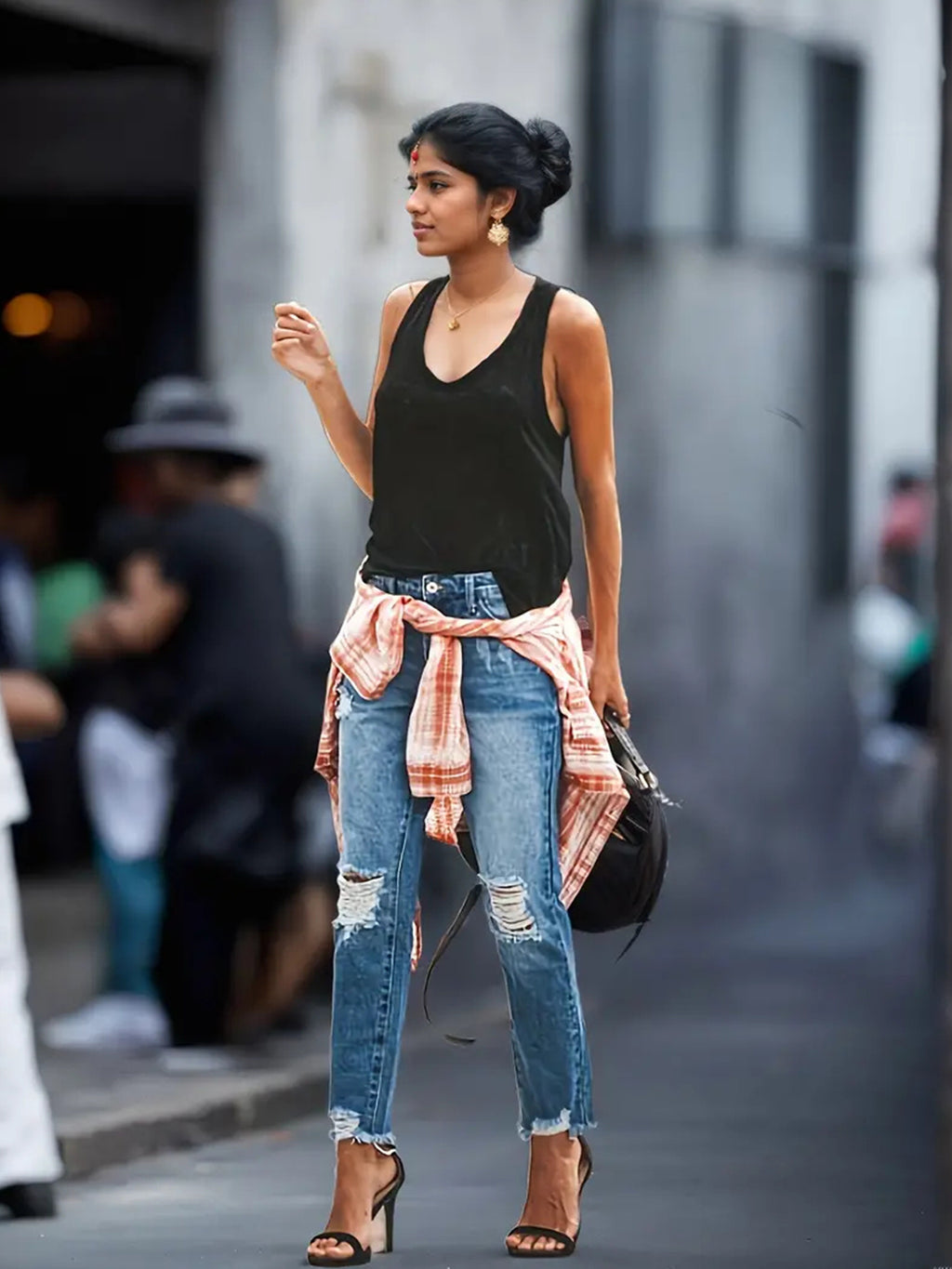 Women's Stretchy Boyfriend Jeans