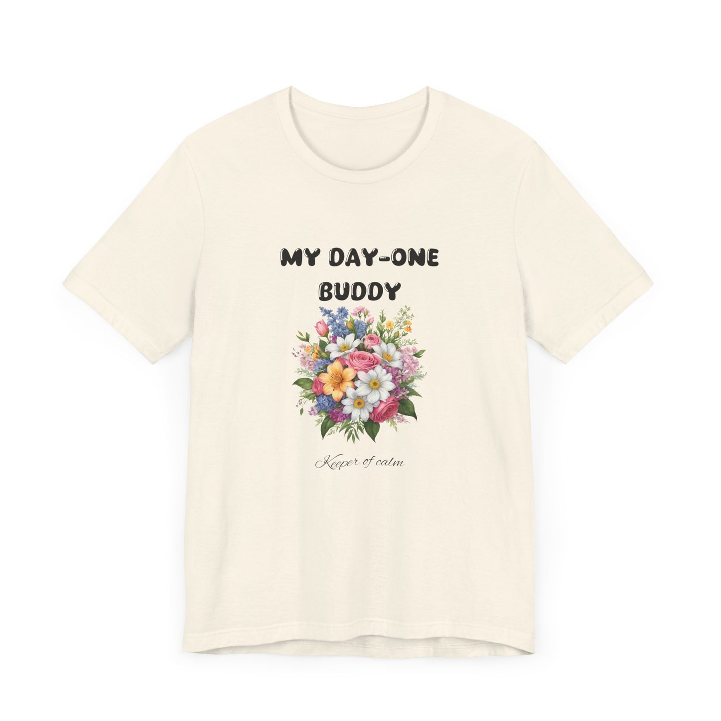 My Day-One Buddy Floral Tee