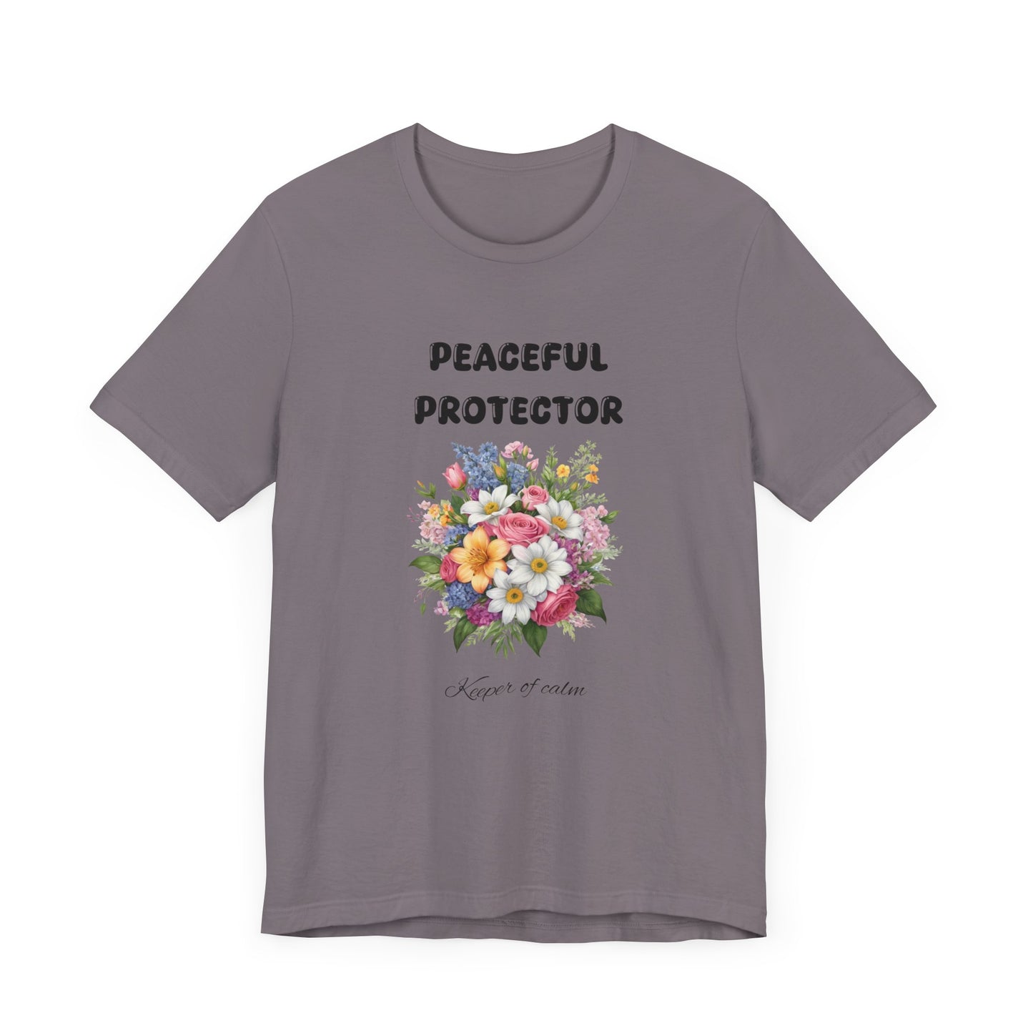 Peaceful Protector Floral T-Shirt