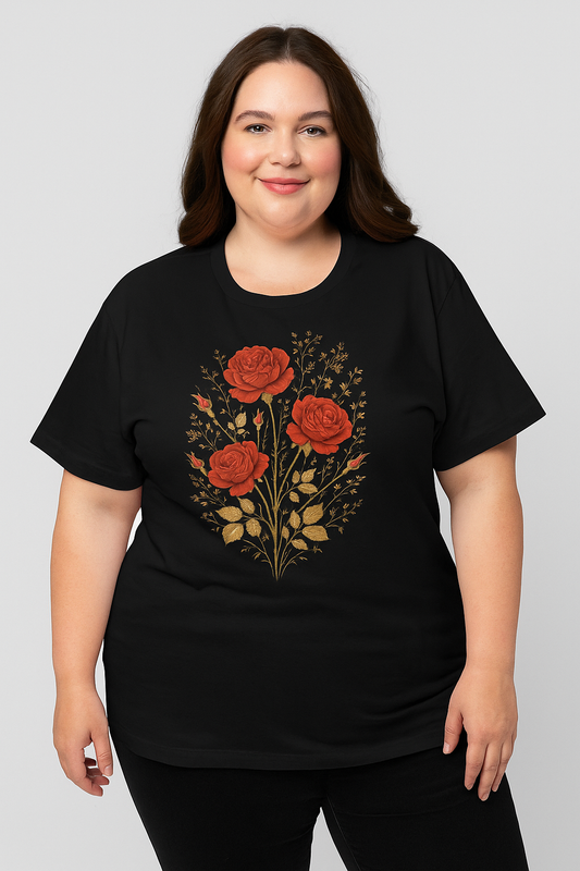 “Vintage Rose Garden” T-Shirt