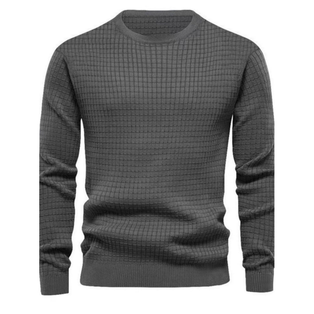 Jacquard Round Neck Hoodie For Men And Women