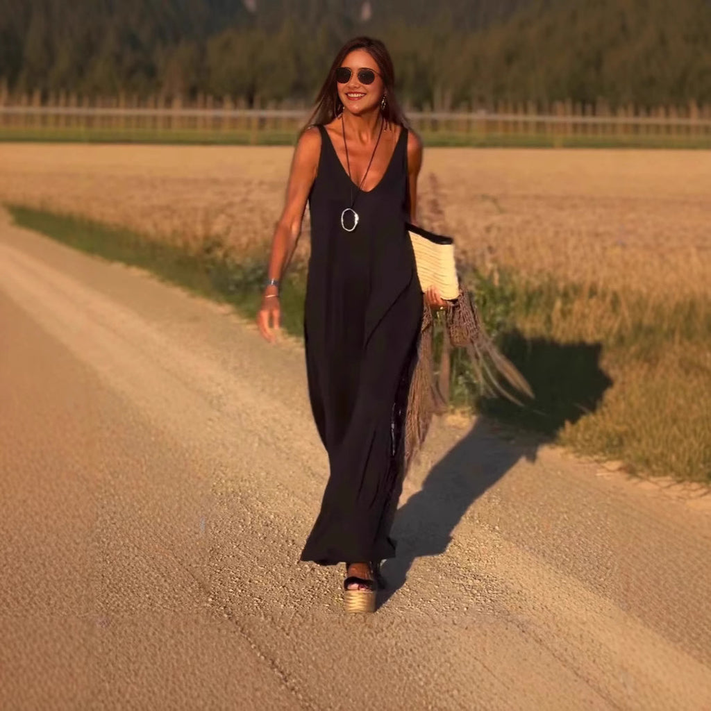 V-neck Strap Dress for Women