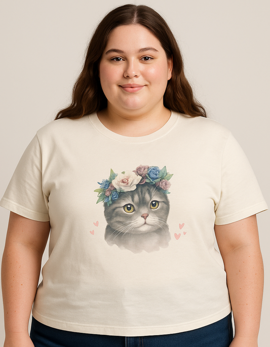 Flower Whiskers Tee