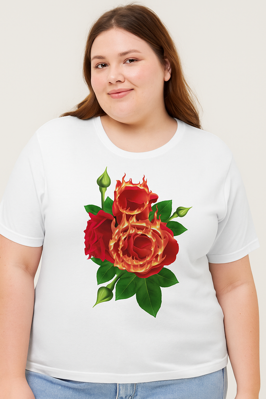 “Burning Rose” T-Shirt